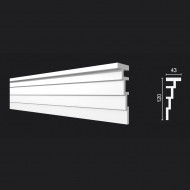 Карниз из дюрополимера Decor Dizayn DD514
