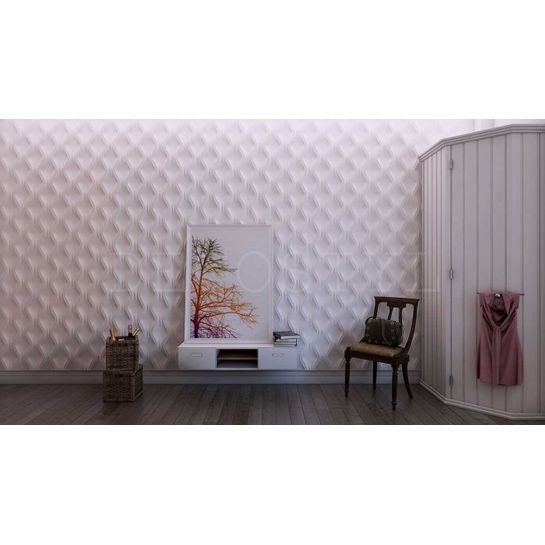 Гипсовая 3D-панель DecoStyl Текущий песок