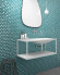 Мозаика Vidrepur Hexagon Diamond № 370D Бирюзовый (на сетке)
