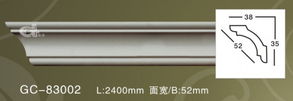Лепнина ARTFLEX NEW GC-83002 Карниз гладкий