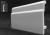 Плинтус из дюрополимера Decor Dizayn DD102