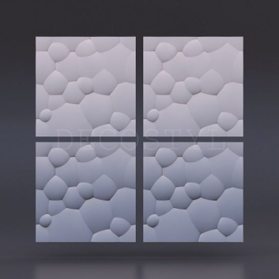 Гипсовая 3D-панель DecoStyl Пузыри