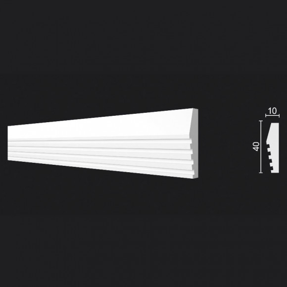 Молдинг из дюрополимера Decor Dizayn DD619