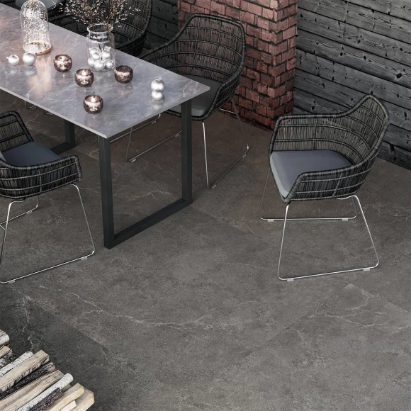 Керамогранит STARO Limestone Nero 60x120 Antislip