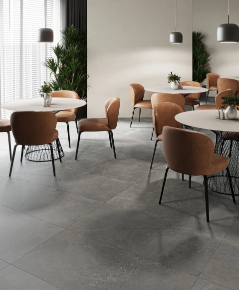 Керамогранит STARO Limestone Nero 60x120 Antislip