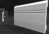 Плинтус из дюрополимера Decor Dizayn DD105
