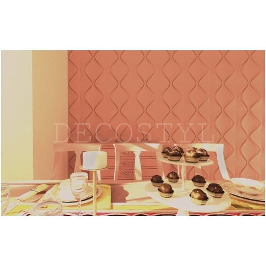 Гипсовая 3D-панель DecoStyl Мягкий ромб